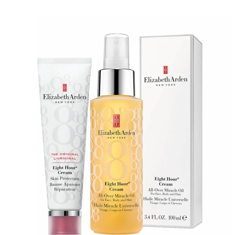Elizabeth Arden Eight Hour Skin Protectant and All-Over Miracle Oil Set Immagine 1
