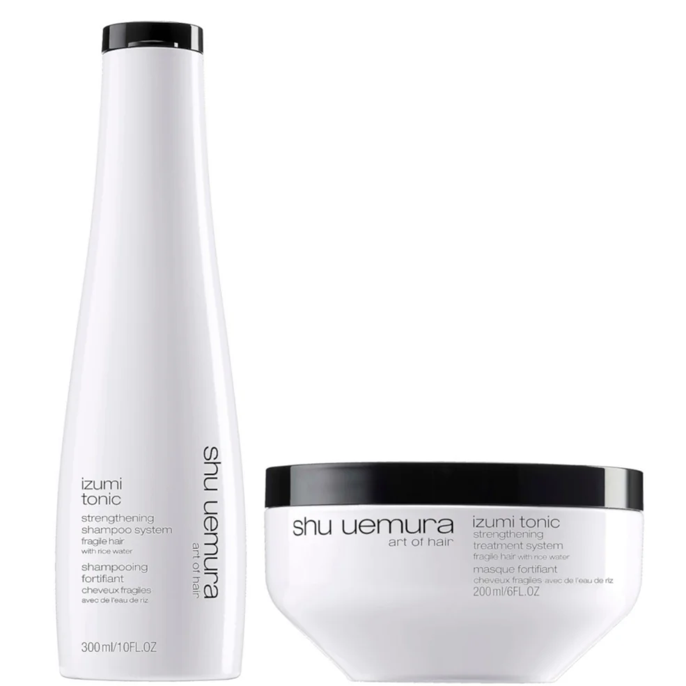 Shu Uemura Art of Hair Izumi Tonic Rice Water Shampoo and Hair Mask Routine Immagine 1