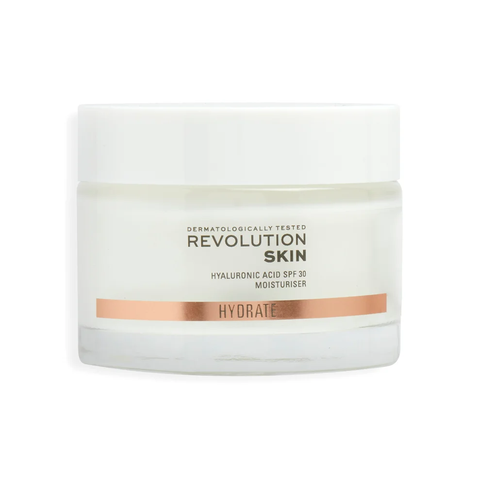 Revolution Skin Hyaluronic Acid SPF 30 Moisturiser 50ml Immagine 1