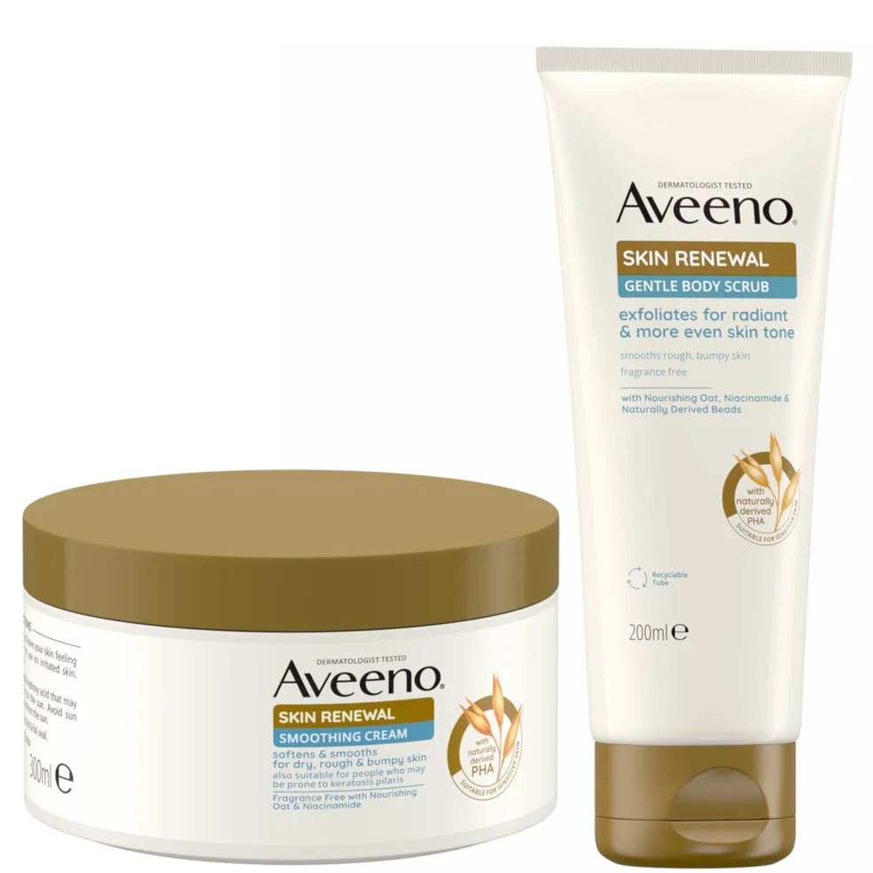 Aveeno Skin Renewal Smoother Skin Body Duo Immagine 1
