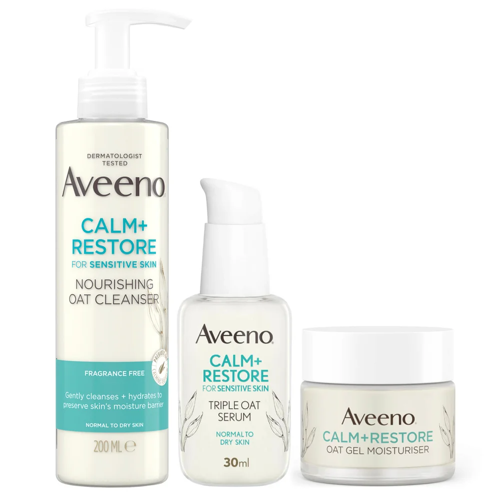 Aveeno Face Calm and Restore Morning Nourish Routine Immagine 1