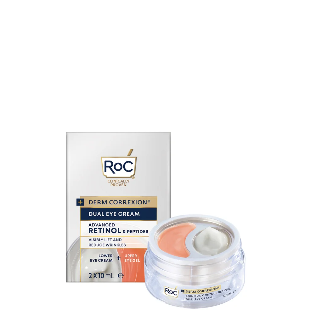 RoC Skincare Derm Correxion Dual Eye Cream 2 x 10ml Immagine 1
