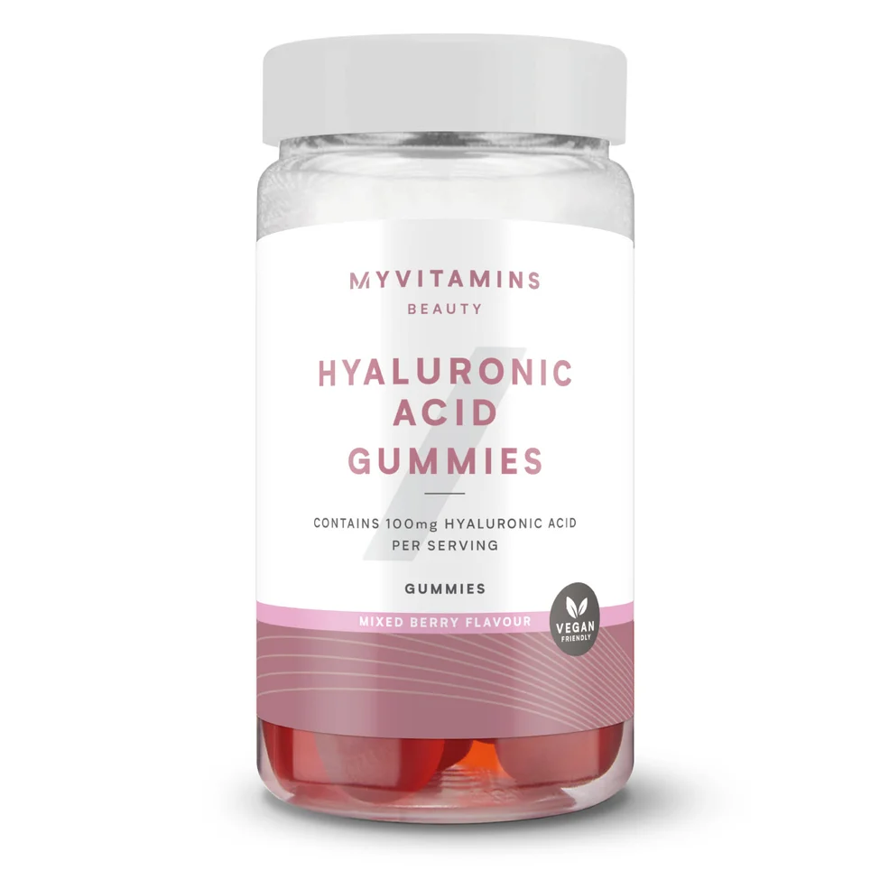 Myvitamins Hyaluronic Acid Gummies, Mixed Berries, 60 Gummies Immagine 1