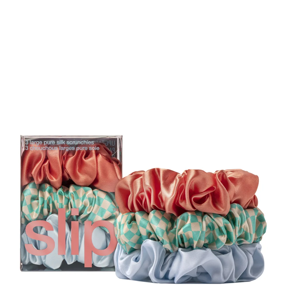Slip Pure Silk Large Scrunchies - Sea Mist Immagine 1