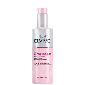 L'Oréal Paris Elvive Glycolic Gloss Siero Senza Risciacquo per Capelli Spenti 150 ml - undefined undefined