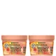 Garnier Ultimate Blends Pineapple 3-in-1 Glowing Hair Mask Duo