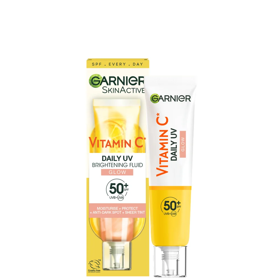 Garnier Vitamin C Daily UV Brightening Fluid Glow SPF 50+ 40ml Immagine 1