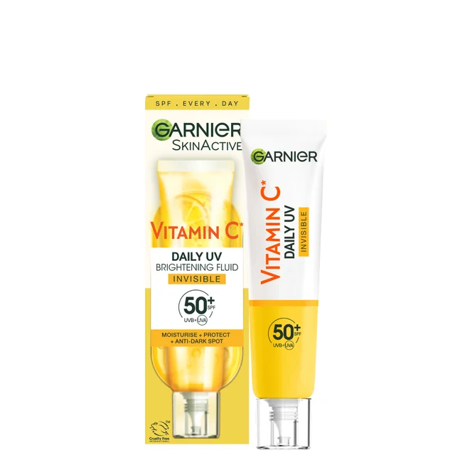 Garnier Lozione Illuminante alla Vitamina C Quotidiana Anti-UV SPF 50+ 40 ml