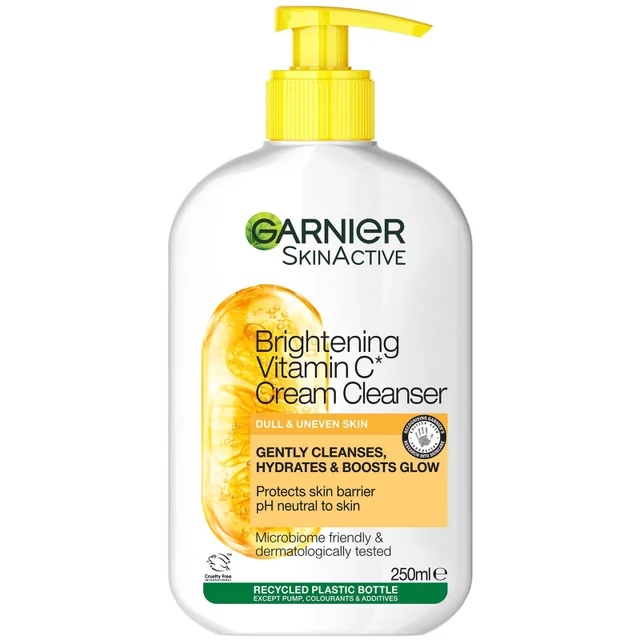 Garnier Skin Active Crema Detergente Illuminante alla Vitamina C 250 ml