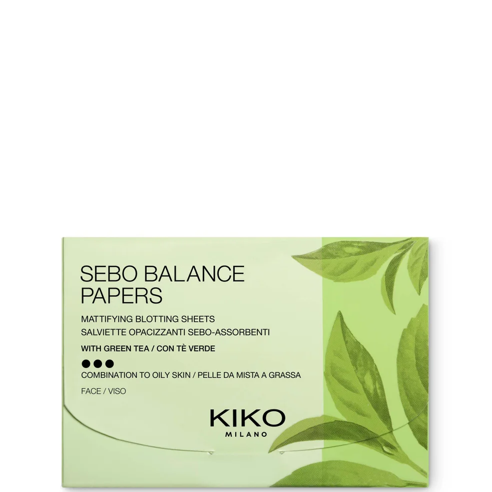 KIKO Milano Sebo Balance Papers Salviette Opacizzanti Immagine 1