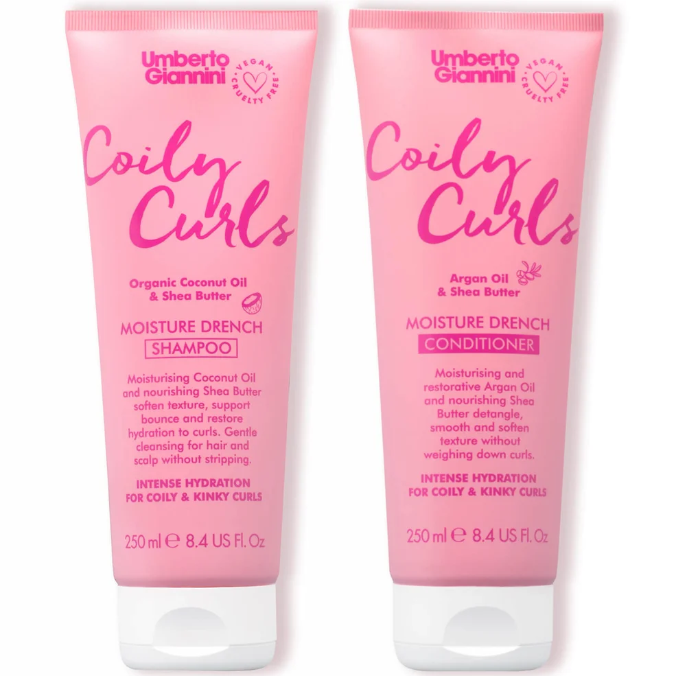Umberto Giannini Coily Curls Shampoo and Conditioner Duo Immagine 1