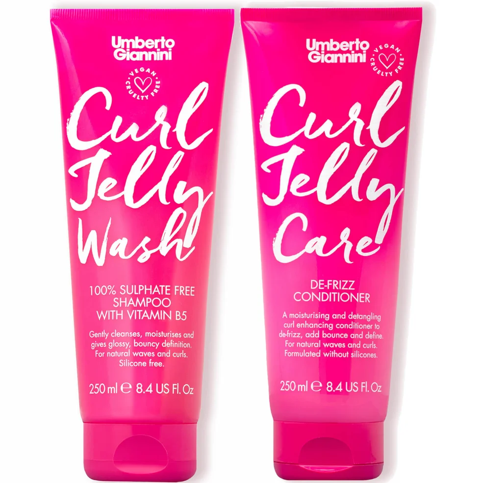 Umberto Giannini Curl Jelly Shampoo and Conditioner Duo Immagine 1