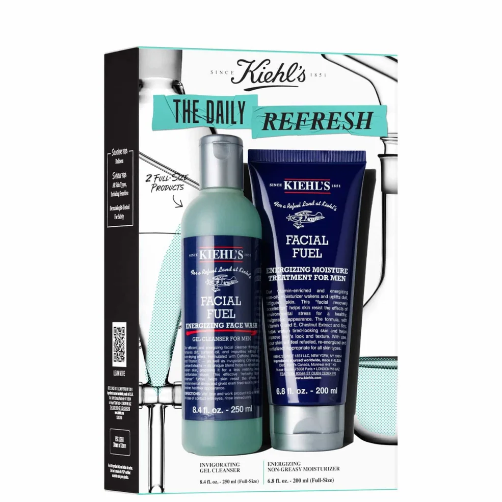 Kiehl's Facial Fuel Set Immagine 1