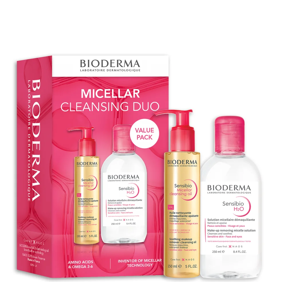 Bioderma Cofanetto Exclusive Sensibio Olio Detergente e H2O Immagine 1
