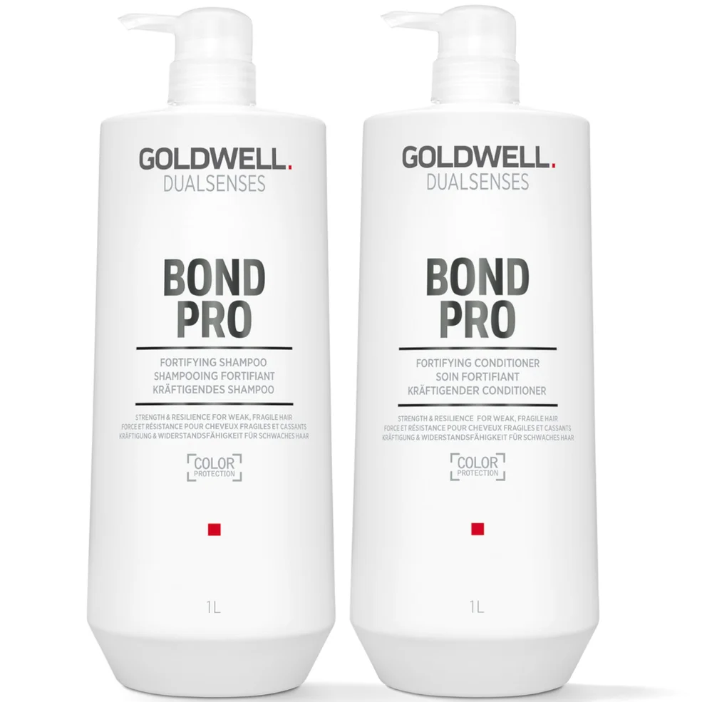Goldwell Dualsenses BondPro+ Shampoo and Conditioner 1L Duo Immagine 1