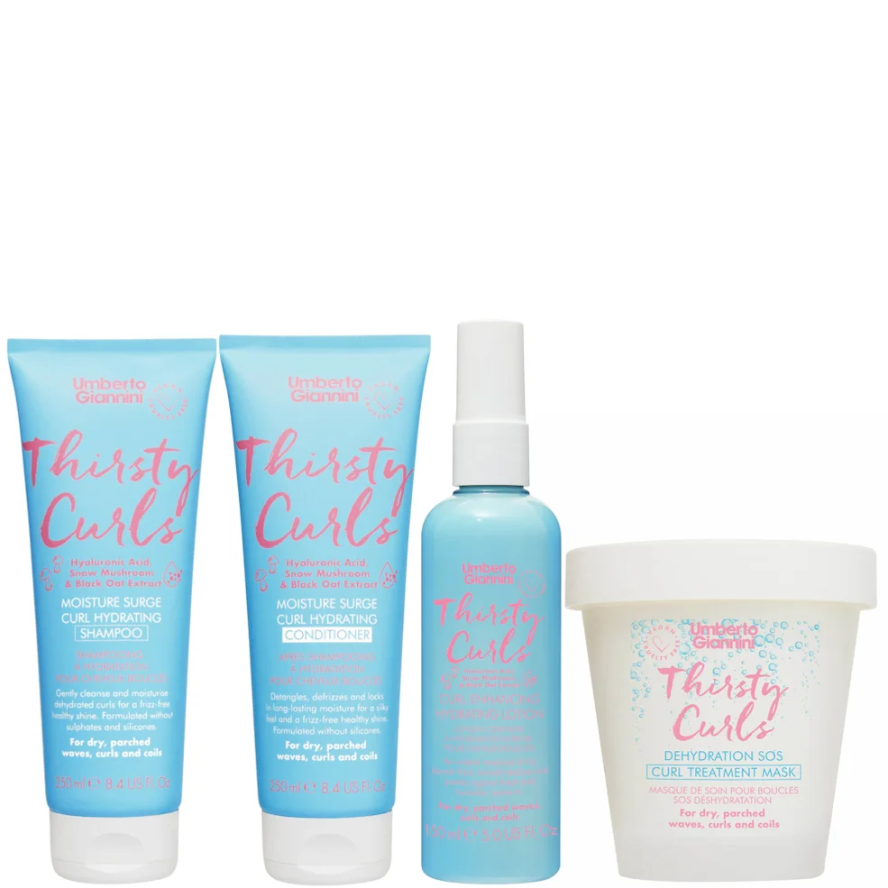 Umberto Giannini Thirsty Curls Hydration Bundle Immagine 1