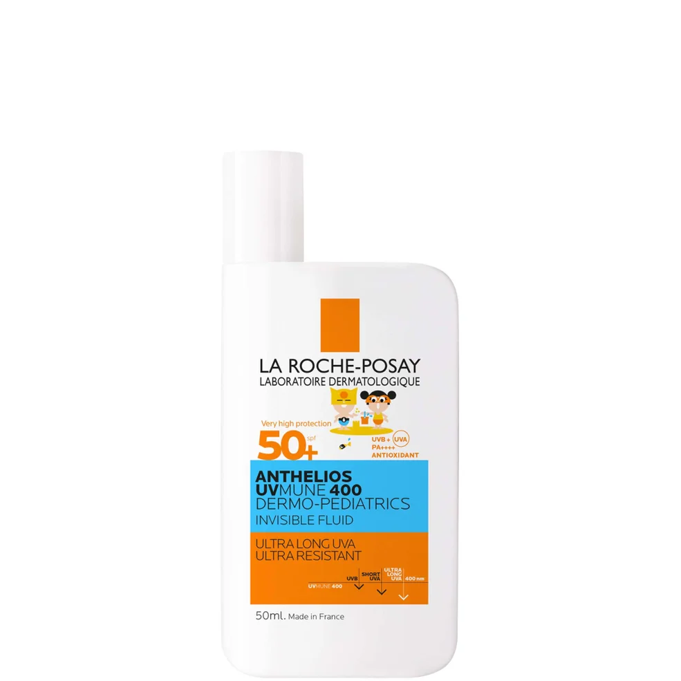 La Roche-Posay Anthelios UVMune 400 Dermo-Pediatrics Kids Fluido Solare Invisibile Ultraleggero per Bambini SPF 50+ 50 ml Immagine 1