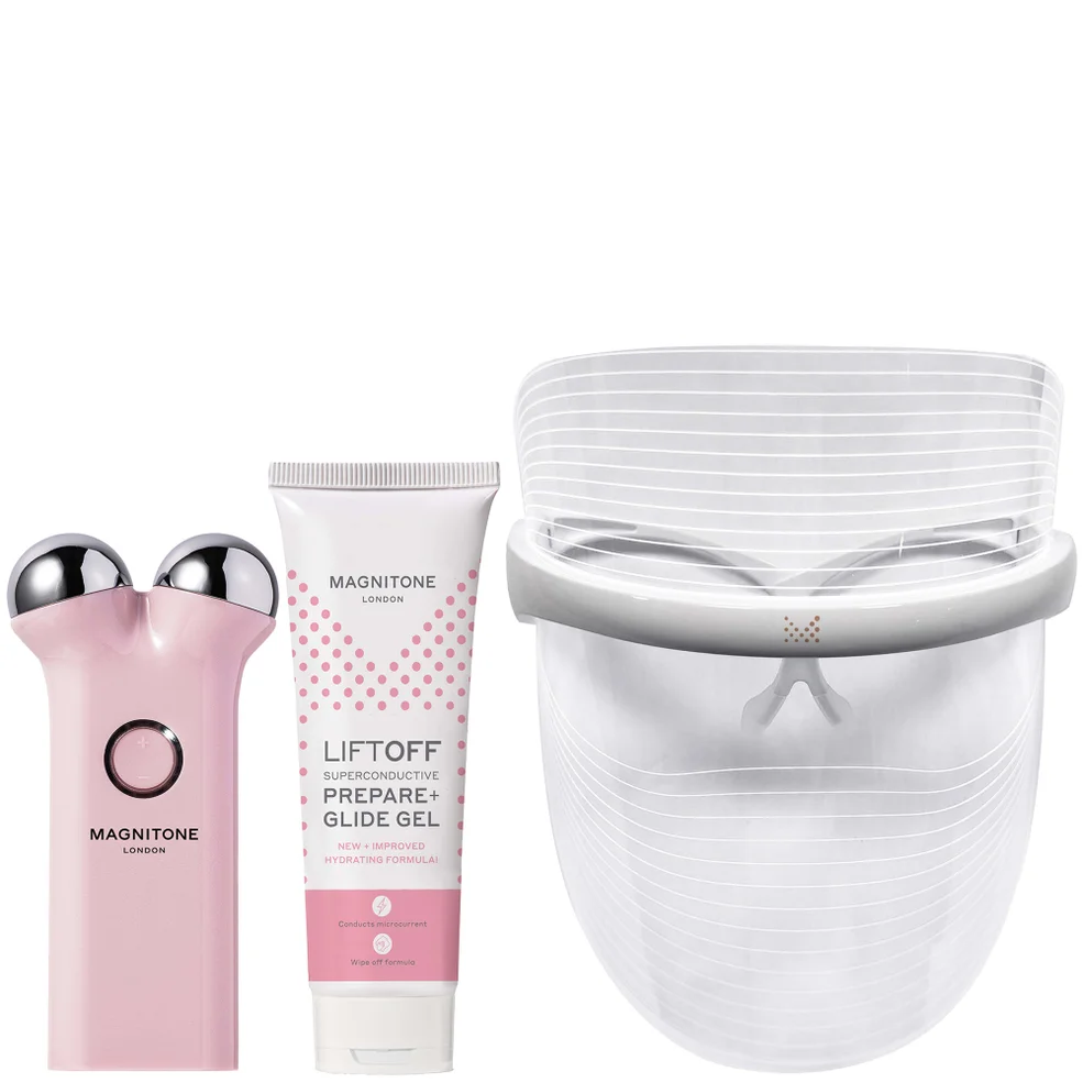 MAGNITONE London LiftOff Microcurrent and GetLit LED Face Mask Hero Bundle Immagine 1