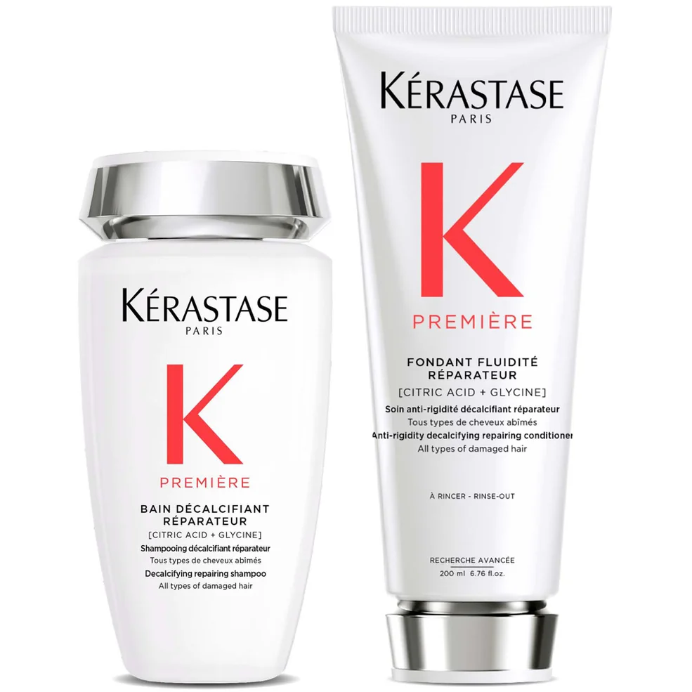 Kérastase Première Decalcifying Repairing Shampoo and Conditioner Duo for Damaged Hair with Pure Citric Acid and Glycine Immagine 1