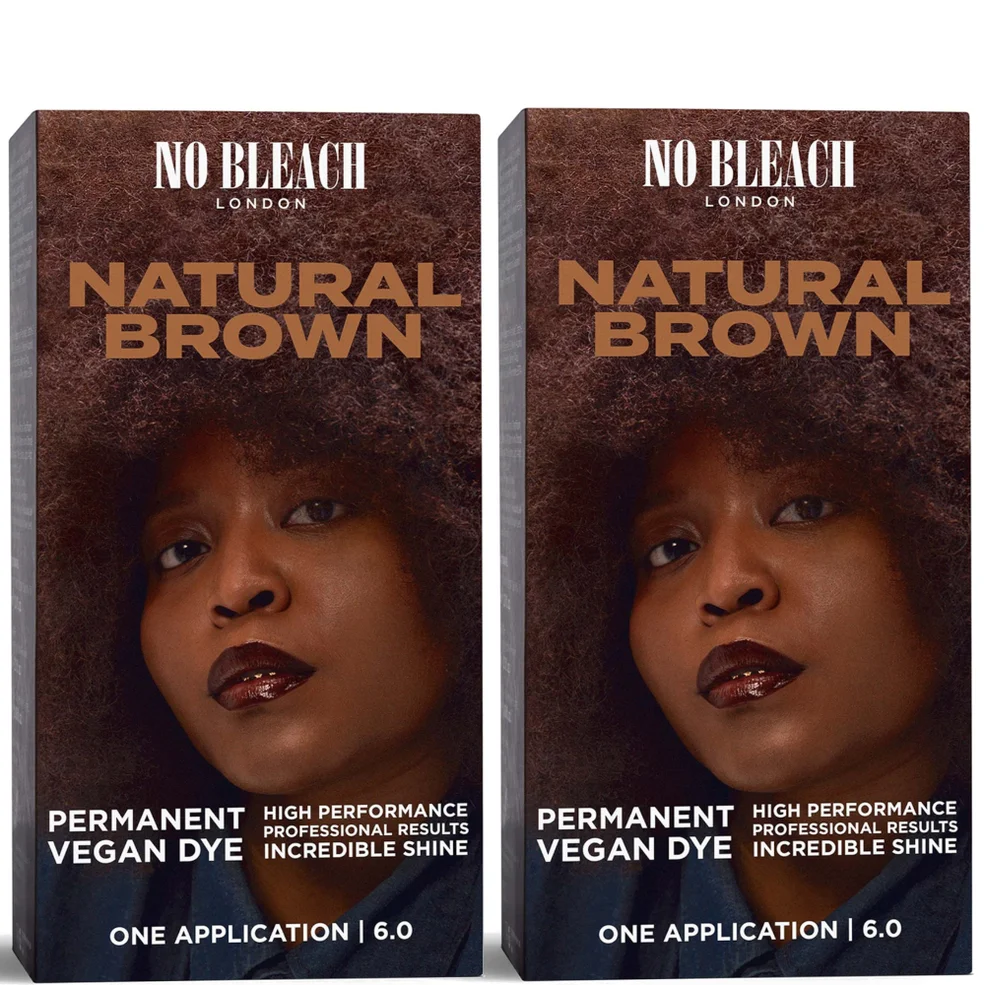 BLEACH LONDON Natural Brown Permanent Kit Duo Immagine 1