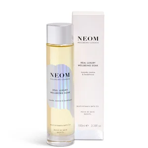 NEOM Real Luxury Wellbeing Soak olio da bagno multivitaminico 100 ml - undefined undefined