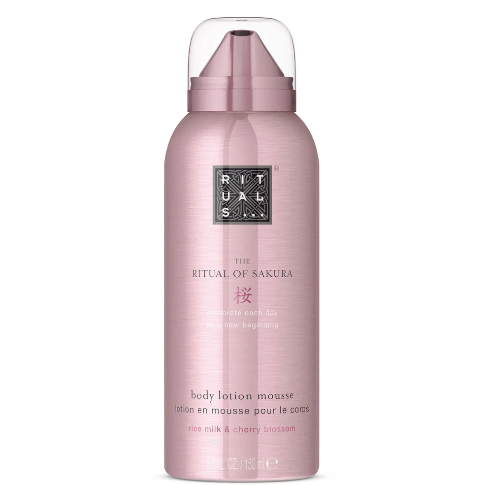 Rituals The Ritual of Sakura Floral Blossom and Rice Milk Body Lotion Mousse 150ml Immagine 1