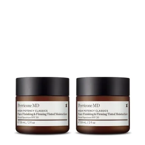 Perricone MD High Potency Face Finishing & Firming Tinted Moisturiser SPF 30 Duo - undefined undefined