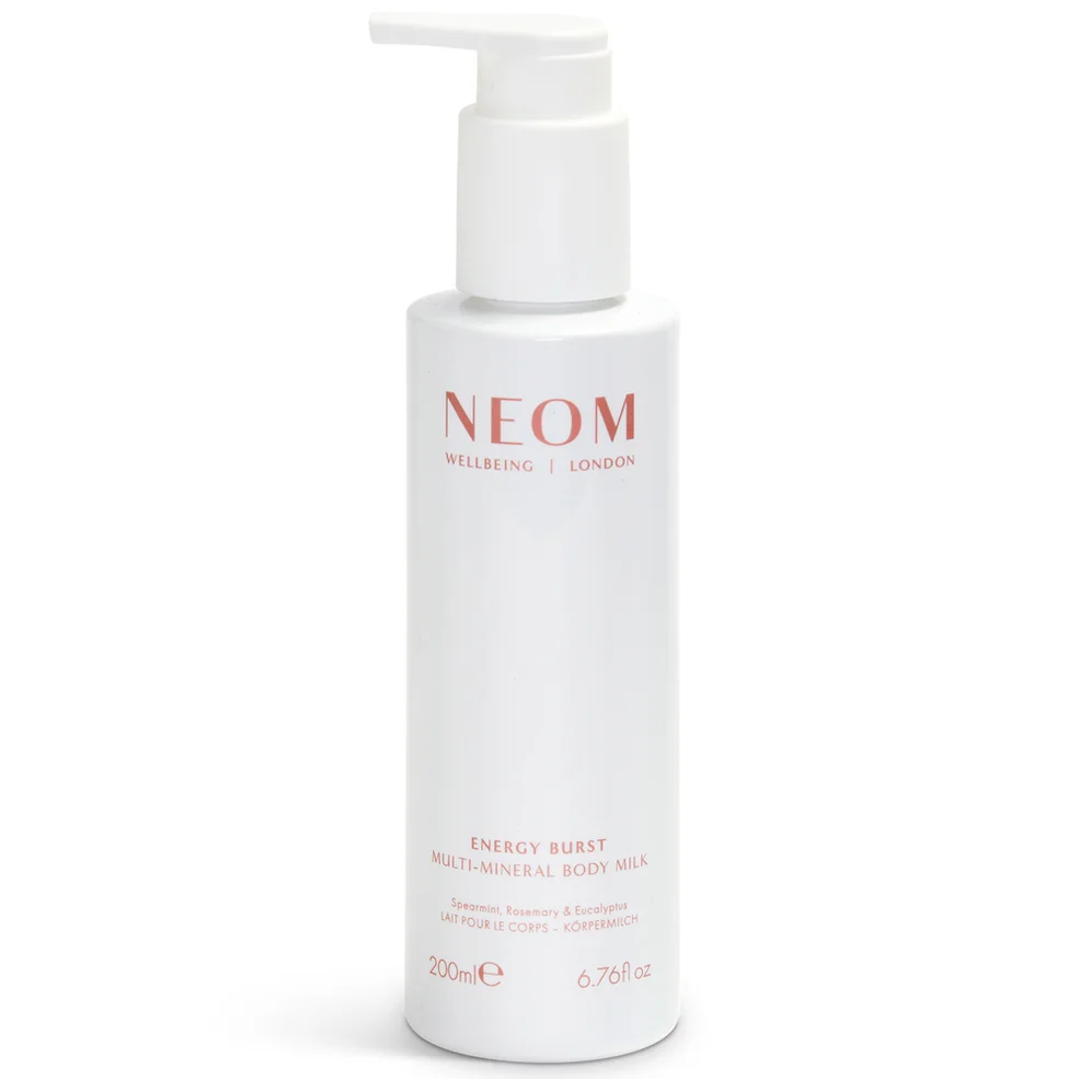 NEOM Energy Burst Multi-Mineral Body Milk 200ml Immagine 1