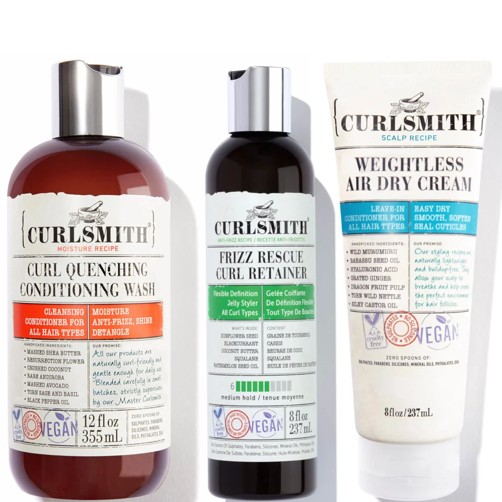 Curlsmith Moisture and Frizz Control Bundle Immagine 1