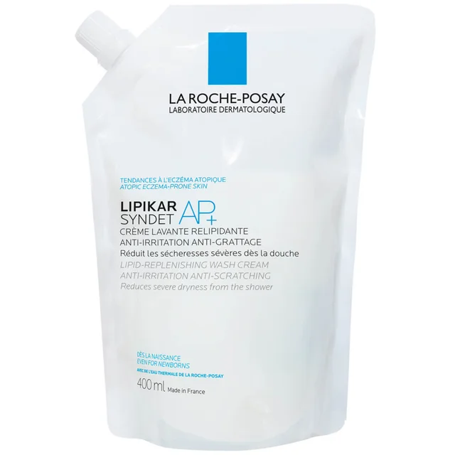 La Roche-Posay Lipikar Syndet Ap+ Crema Detergente Delicata Ricarica 400 ml