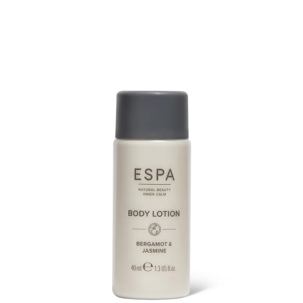 ESPA Bergamot and Jasmine Body Lotion 40ml Bottle Immagine 1