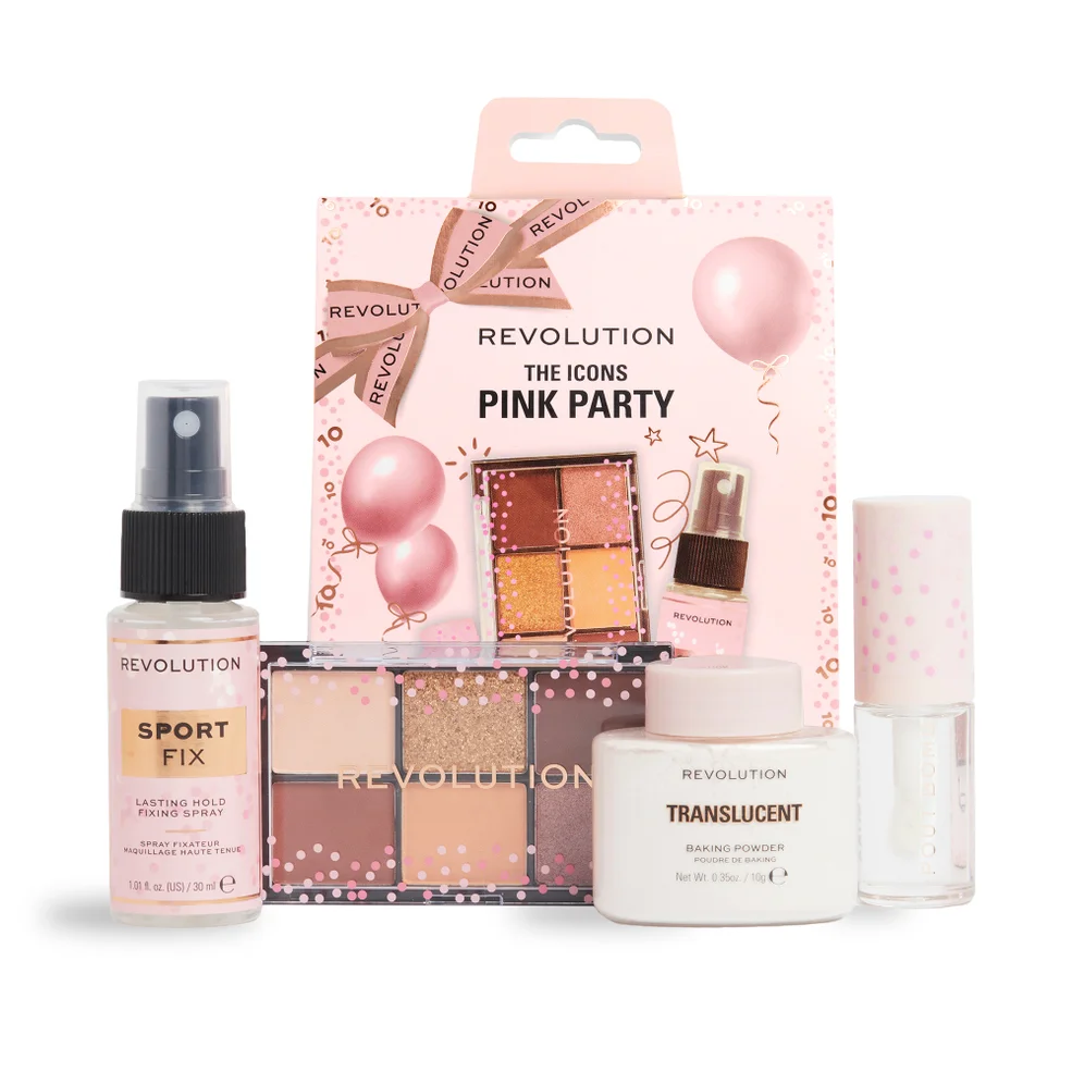Makeup Revolution The Icons Minis Set - Pink Party Immagine 1