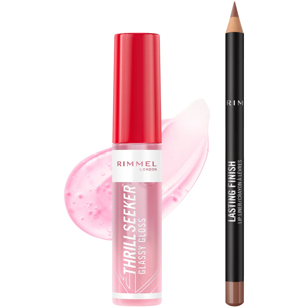 Rimmel Thrill Seeker Glassy Gloss and Lasting Finish Lip Liner (Various Shades) Immagine 1