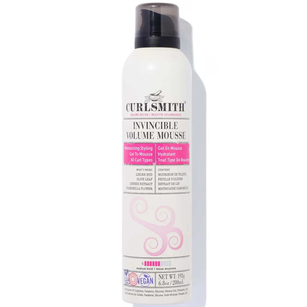 Curlsmith Invincible Volume Mousse 201 ml Immagine 1