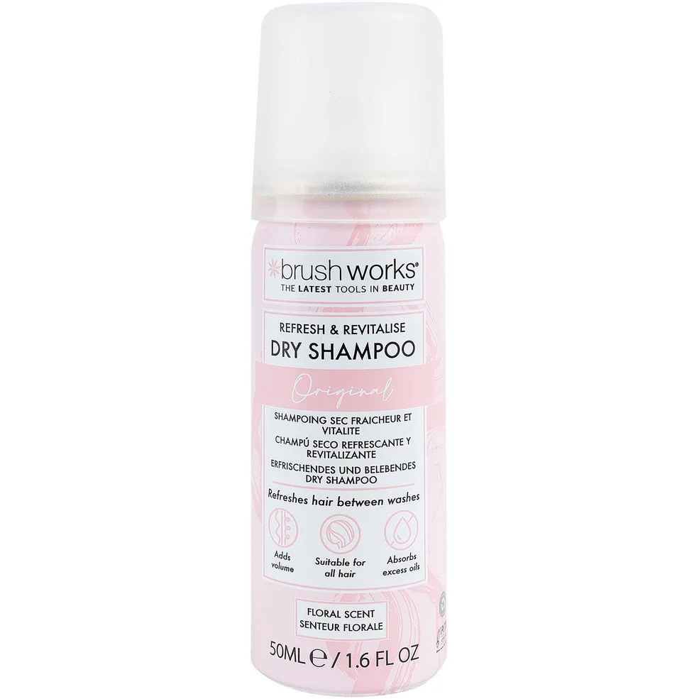 brushworks Refresh & Revitalise Floral Dry Shampoo 50ml Immagine 1