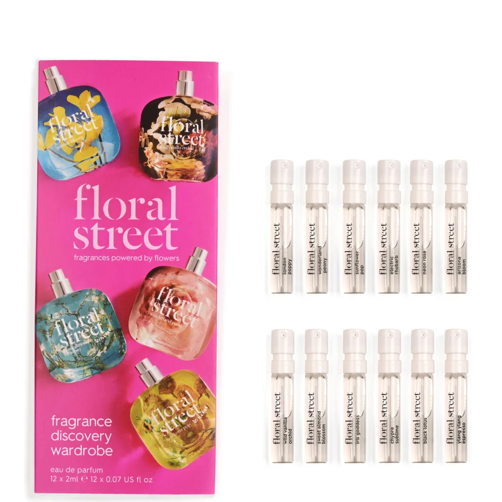 Floral Street 12 x 2ml Deluxe Discovery Wardrobe Immagine 1