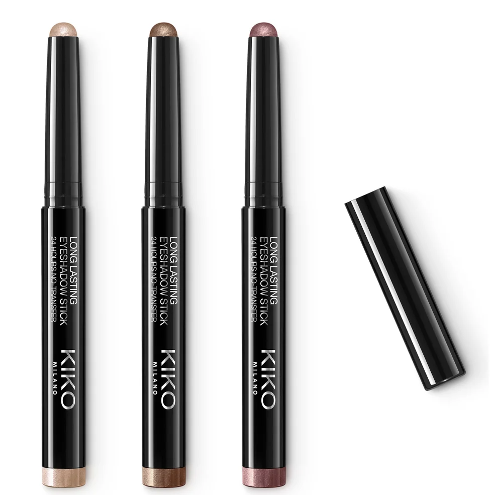KIKO Milano Exclusive Long Lasting Eyeshadow Stick Trio - Warm Neutrals Immagine 1