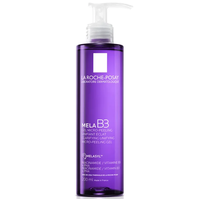 La Roche-Posay Mela B3 Gel Detergente Micro-Peeling con Melasil e Niacinamide 200 ml