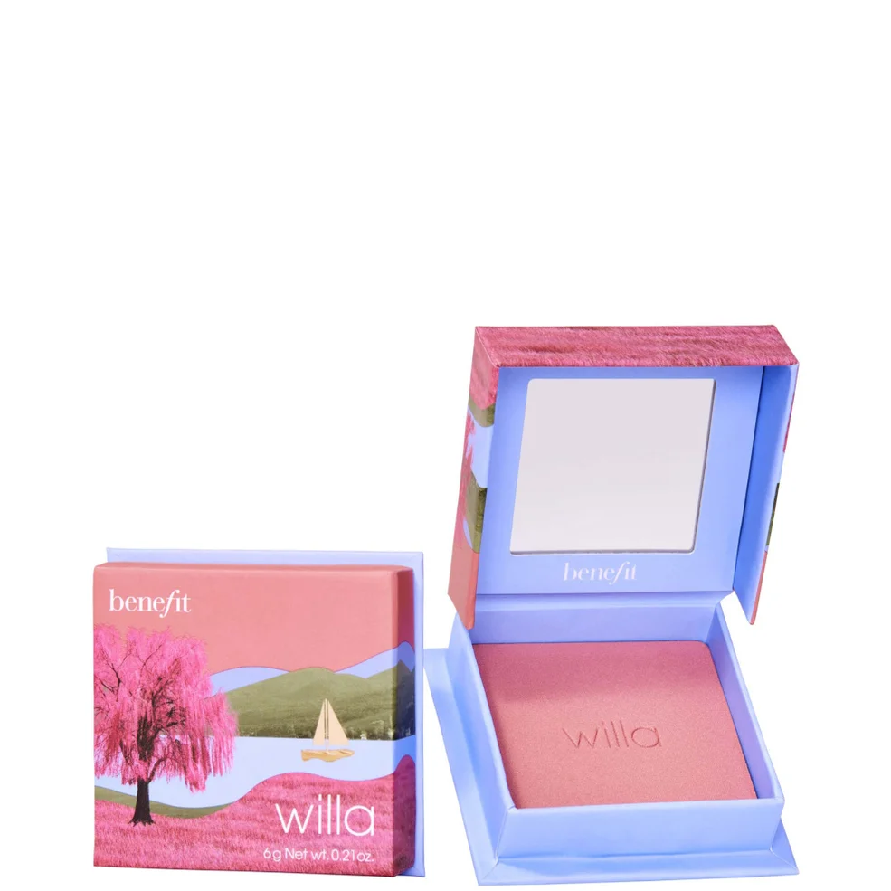 benefit Mini Willa Nude Blush Powder - Soft Neutral-Rose 2.5g Immagine 1