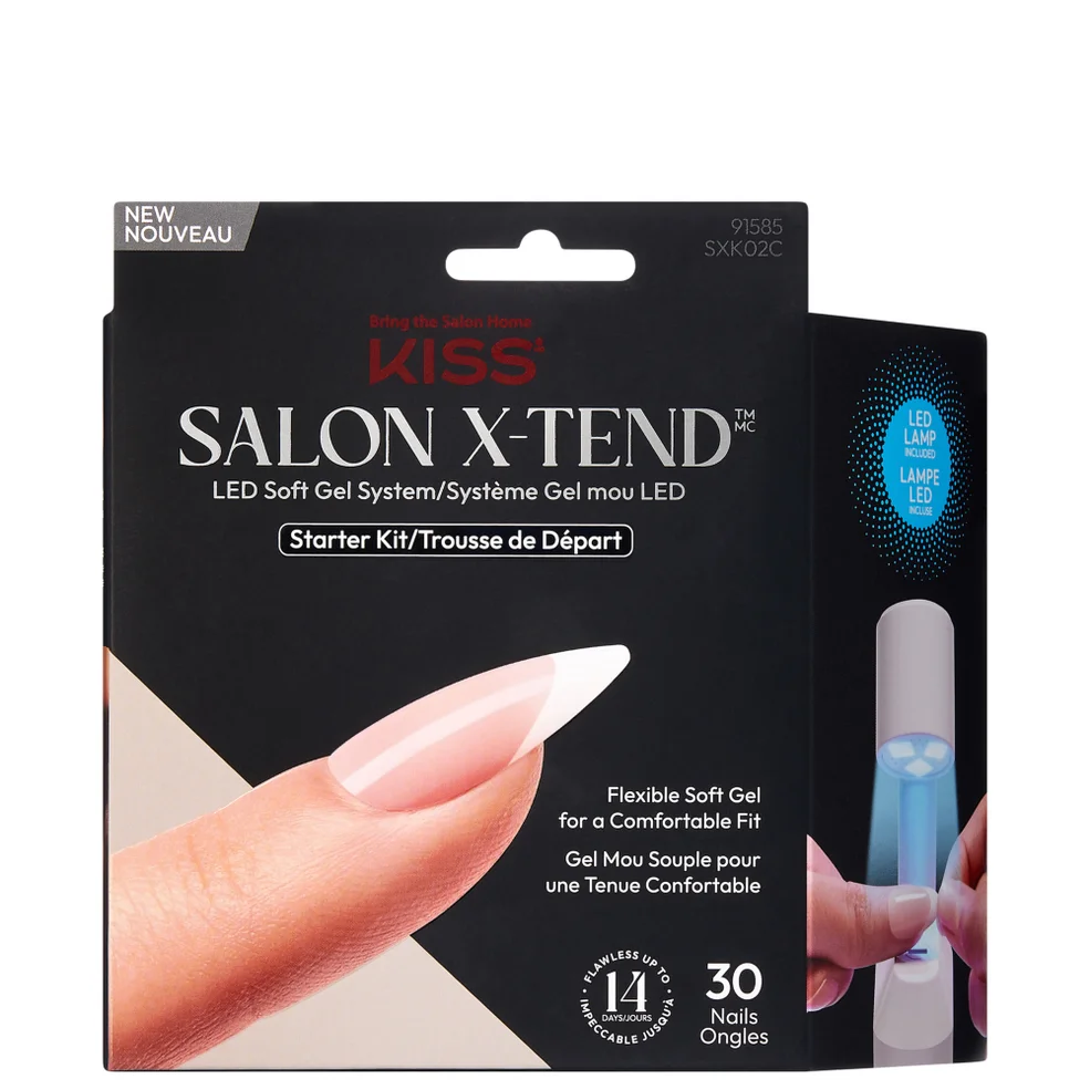 Kiss Salon X-tend LED Soft Gel System - Pure Immagine 1