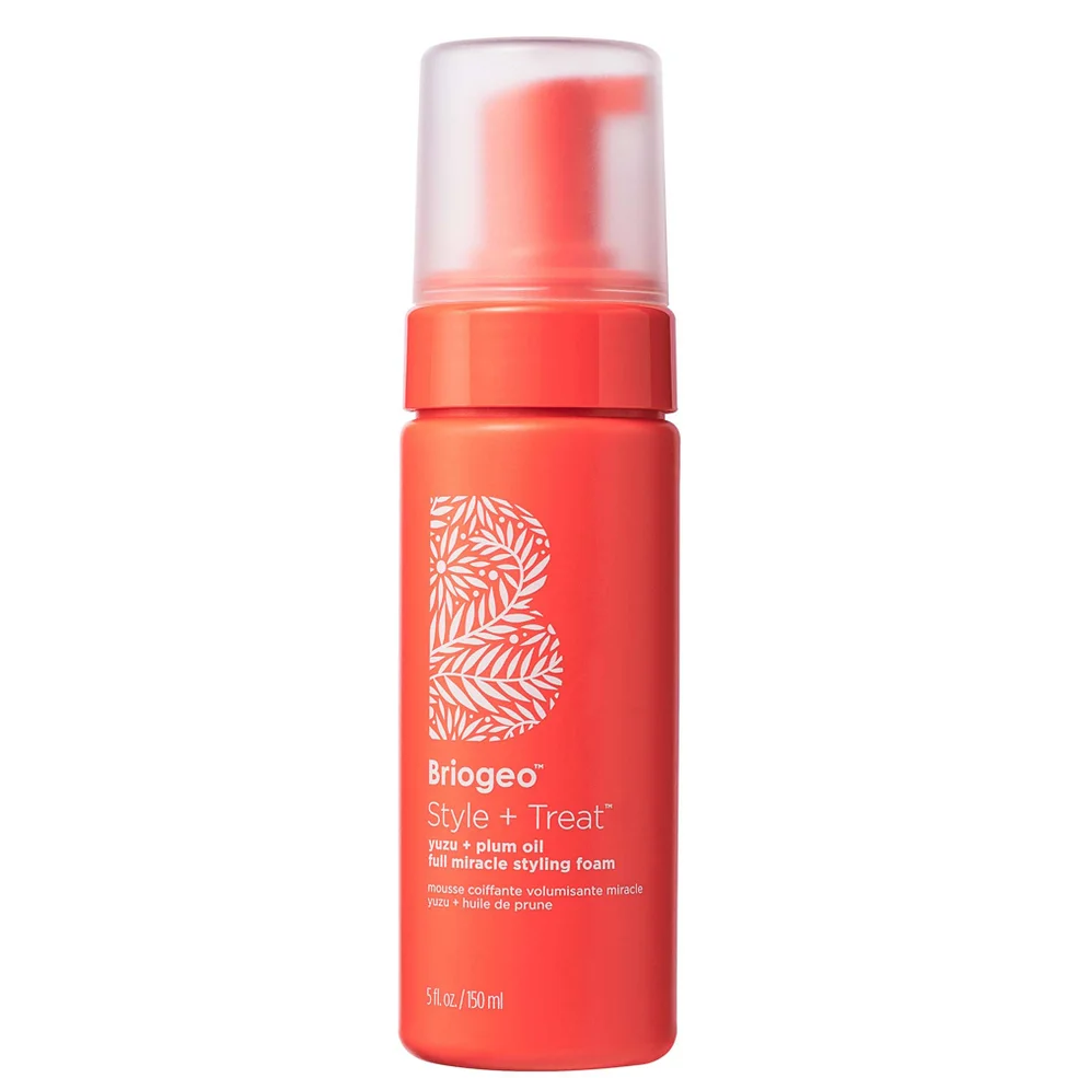 Briogeo Style + Treat Yuzu + Plum Oil Full Miracle Styling Foam 150ml Immagine 1