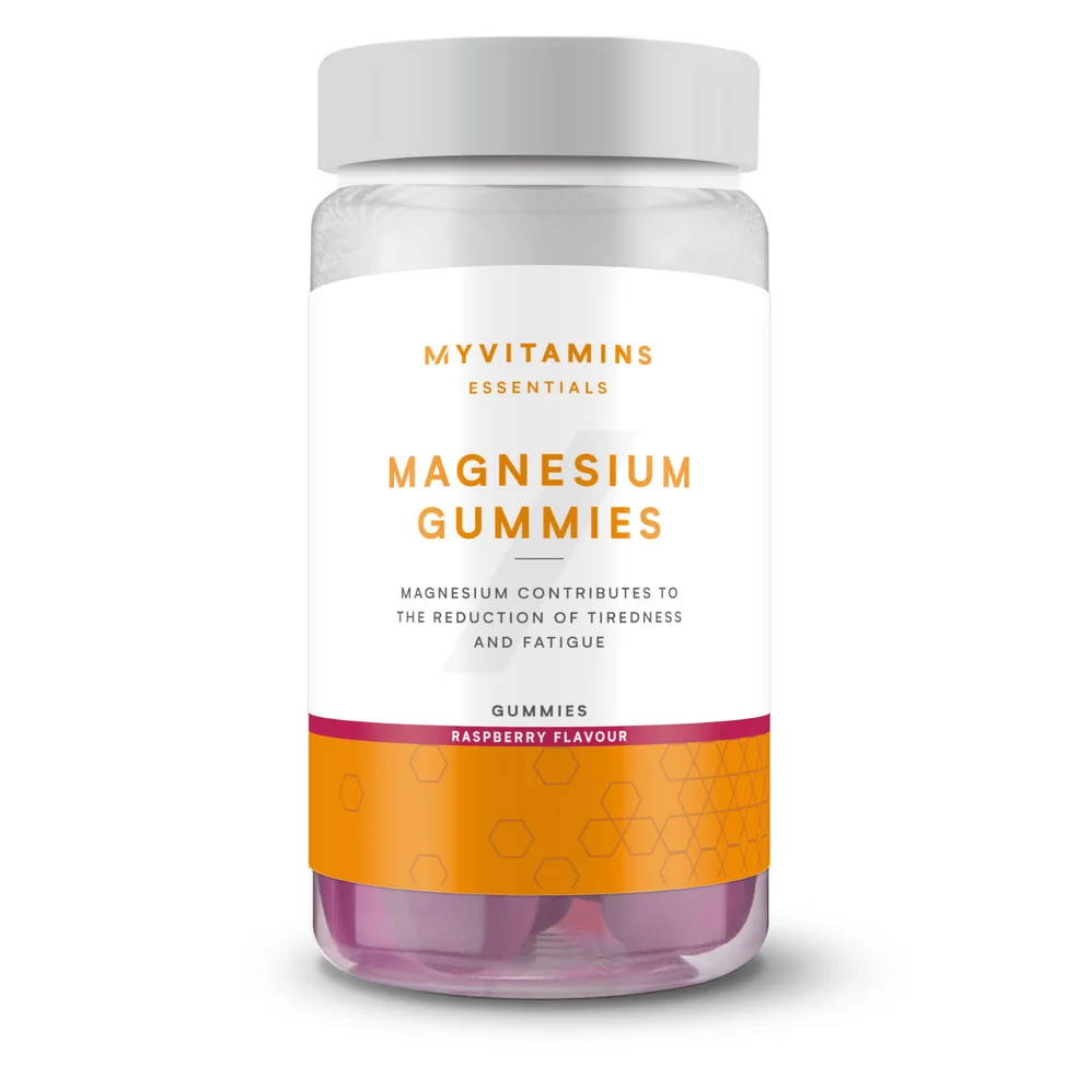 Myvitamins Magnesium Gummies, Raspberry Flavour, 30 Servings Immagine 1