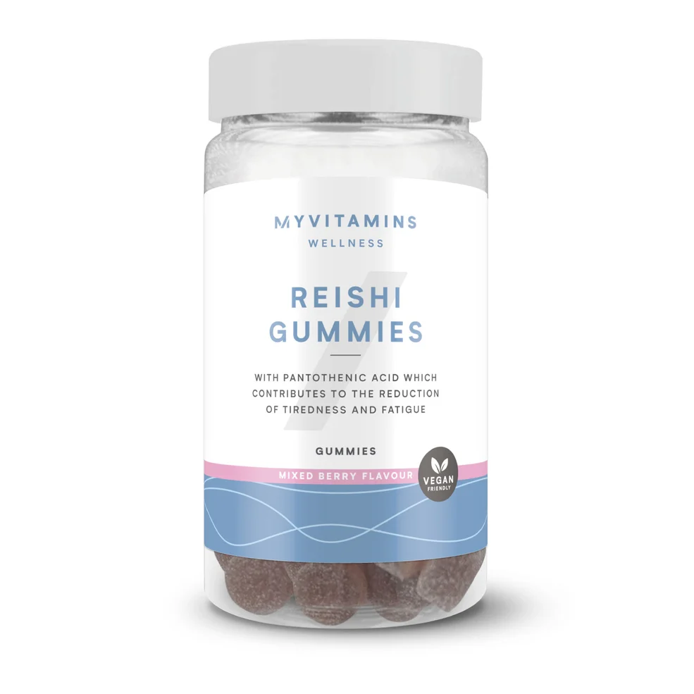 Myvitamins Reishi Gummies, Mixed Berry, 60 Gummies Immagine 1