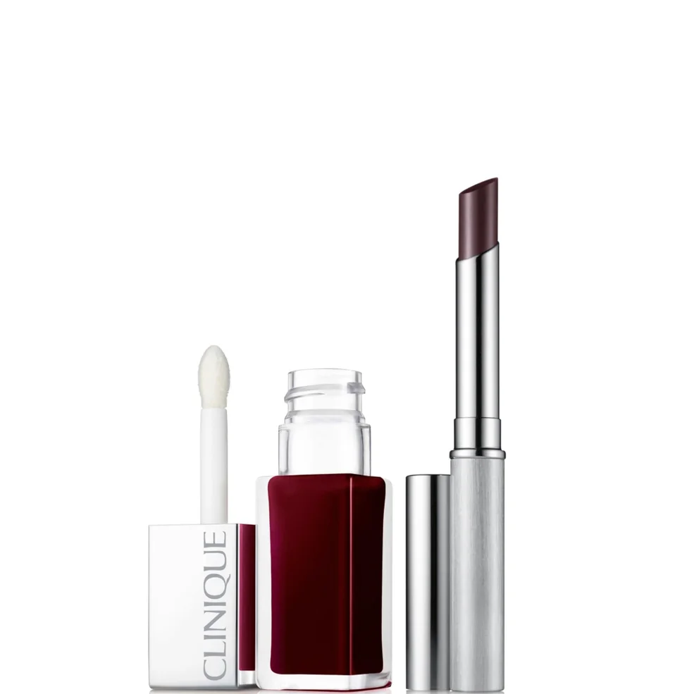 Clinique Limited-Edition Black Honey Almost Lipstick and Lip + Cheek Oil Duo Immagine 1