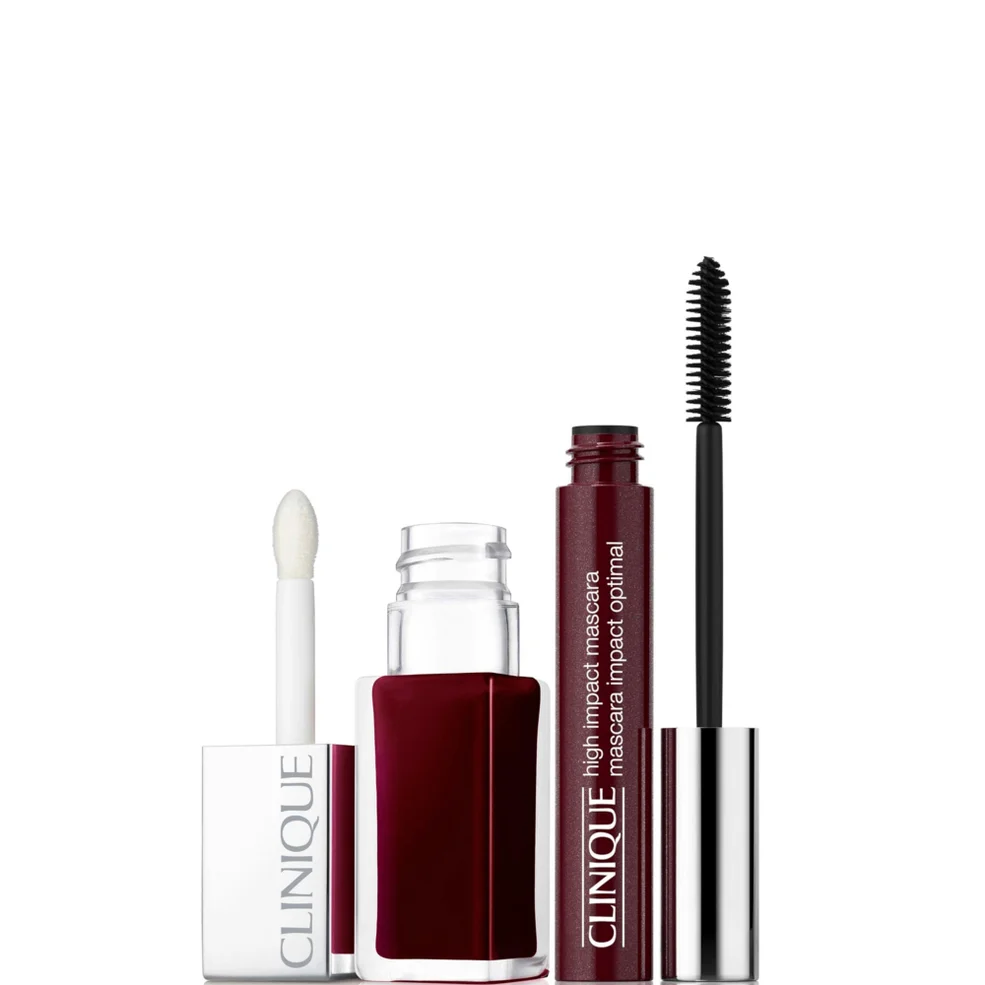 Clinique Limited-Edition Black Honey Lip + Cheek Oil and Mascara Duo Immagine 1