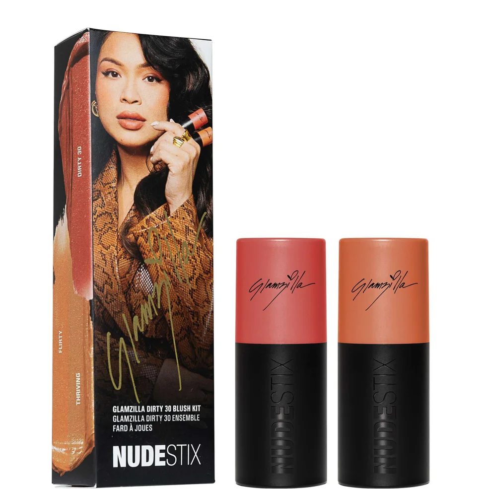 NUDESTIX The Glamzilla Dirty 30 Blush Kit Immagine 1