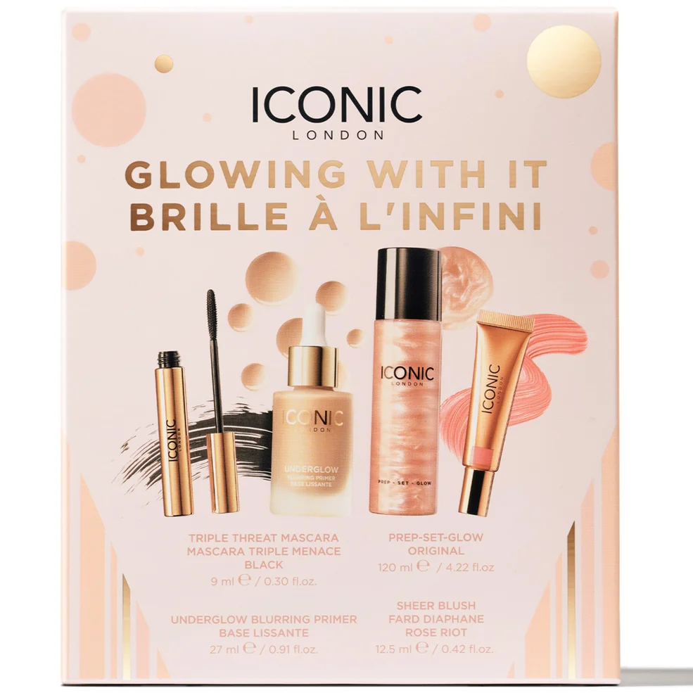 ICONIC London Glowing With It Gift Set Immagine 1