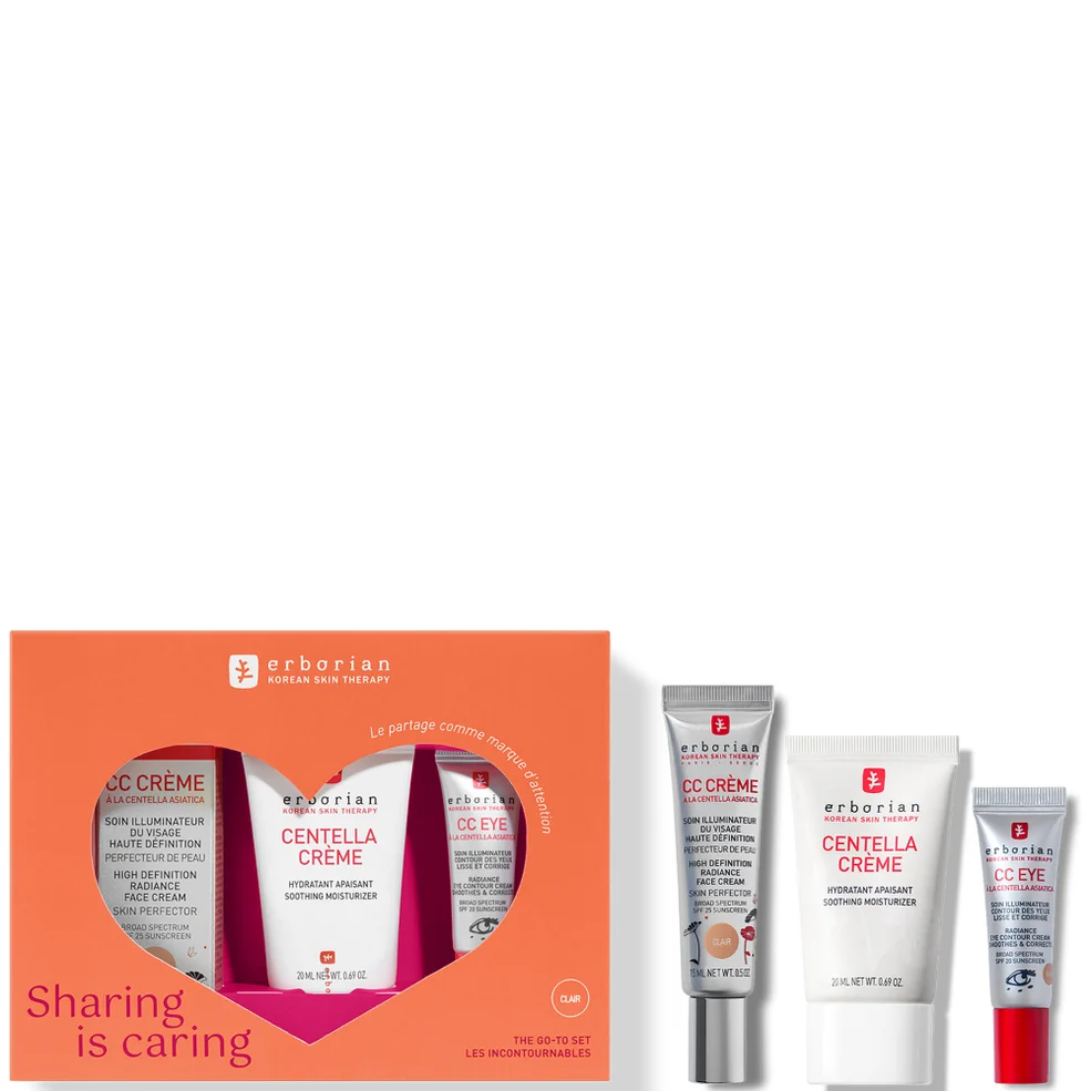 Erborian Kit CC Routine x Centella Cream (Various Shades) Immagine 1