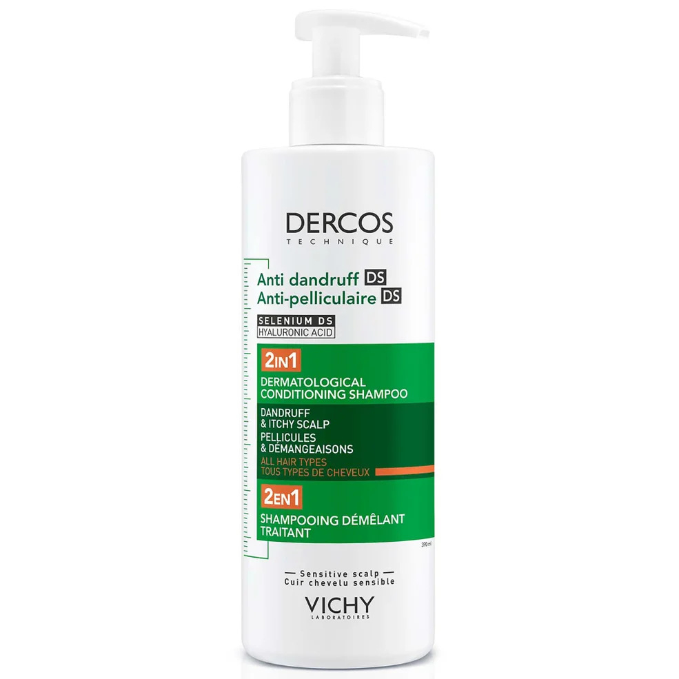 Vichy Dercos Anti-Dandruff 2in1 Dermatological Conditioning Shampoo 390ml Immagine 1
