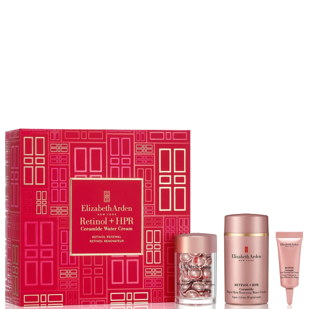 Elizabeth Arden Retinol Renewal Retinol + HPR Ceramide Water Cream 3-Piece Gift Set Immagine 1